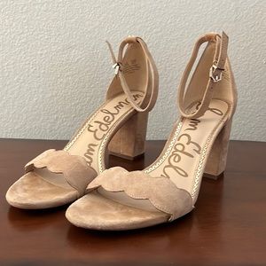 Sam Edelman Odila Scalloped Ankle Strap Sandal